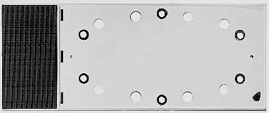 Plateau de ponçage long pour GSS 230 A et GSS 230 AE BOSCH